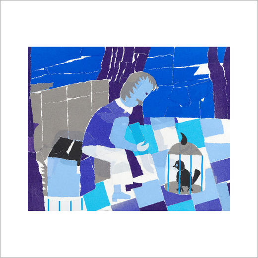 「中国 杜文婷」 纸张拼贴 画作 商品图1