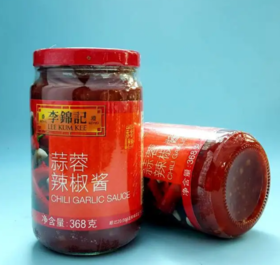 李锦记蒜蓉辣椒酱368g