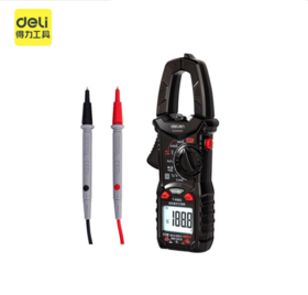 得力DL334204钳形万用表交流低通滤波(红)