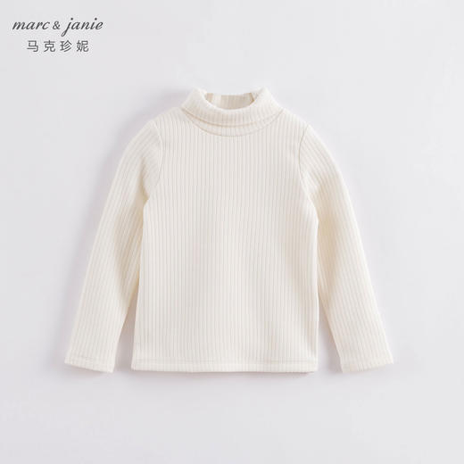 【德绒发热】马克珍妮冬装新款 男女童高领打底衫 儿童T恤230297 商品图1