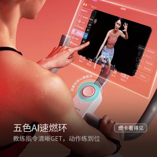 野小兽YESOUL动感单车家用运动健身器材磁控健身车小白驹室内脚踏车M2 小白驹-标准版 商品图3