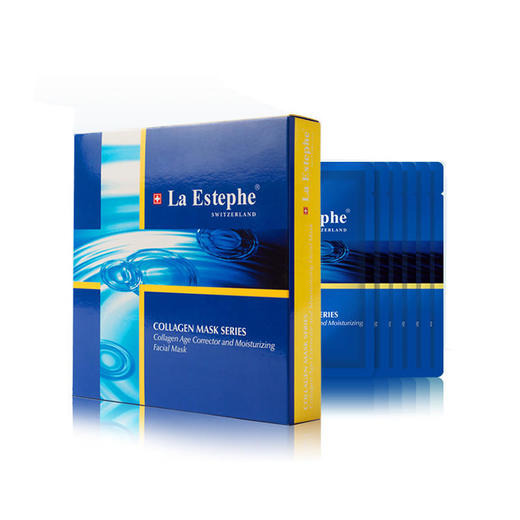 瑞士原装La Estephe/瑞斯美 胶原系列紧致保湿面膜 35g*6片 商品图0