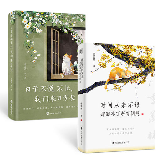 日子不慌不忙（21位大师合集）+ 时间从来不语（季羡林散文集） 商品图0