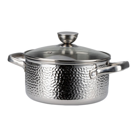 【特惠5折清货】美思工房304不锈钢汤锅加厚一体成型燃气电磁炉煤气灶通用K0229 商品图1