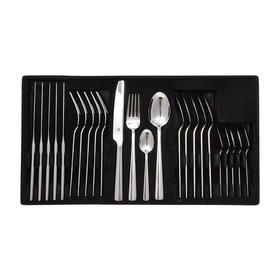 JIMINOX杰美思18/10不锈钢西餐餐具套装刀叉勺24件餐具礼盒装