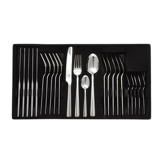 JIMINOX杰美思18/10不锈钢西餐餐具套装刀叉勺24件餐具礼盒装 商品图0