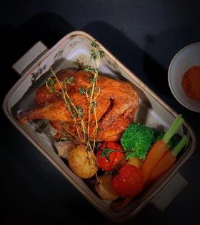 美丽市场-open创意料理-招牌烤鸡/披萨两人餐