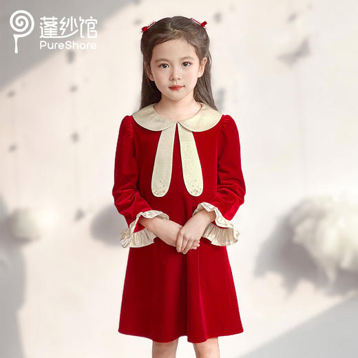 pureshare蓬纱馆 蜻蜓发饰女童可爱头饰 商品图4