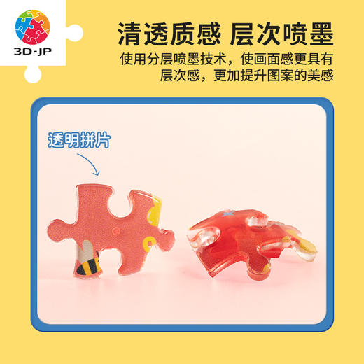 24片钥匙扣拼图塑料拼图A3672 Tsum Tsum系列-小熊維尼 商品图1