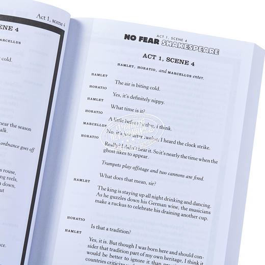 预售 【中商原版】哈姆雷特 英文原版 No Fear Shakespeare：Hamlet 商品图3
