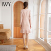IWY/新款粉色气质小香风西装连衣裙秋季Q821-P 商品缩略图3