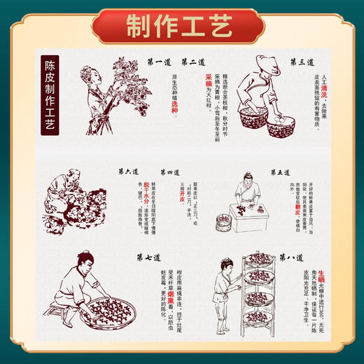 侨宝 2011年 新会天马陈皮 10年120克 商品图4