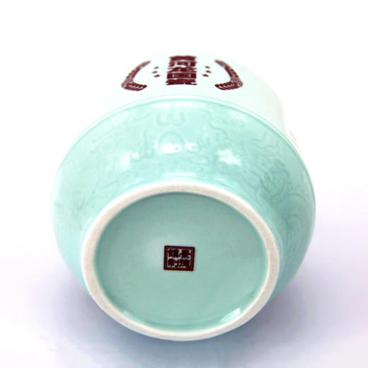 53度芝麻香型黄河龙国瓷 3斤大坛 国标纯粮食固态发酵 商品图3