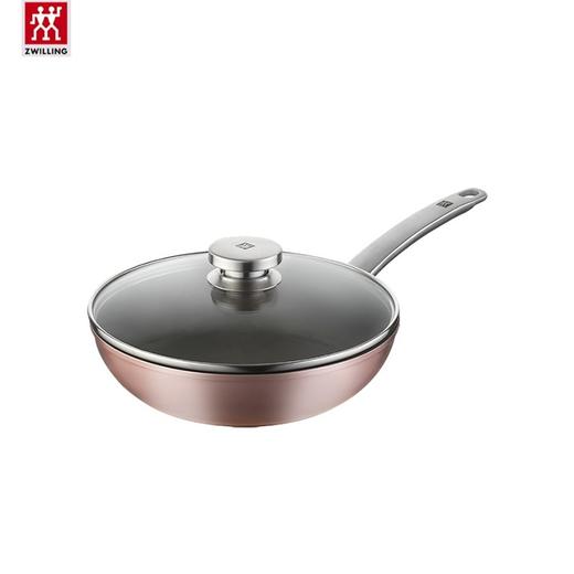 双立人ZWILLING Enjoy 24cm粉色不粘煎盘（配锅盖） 商品图5