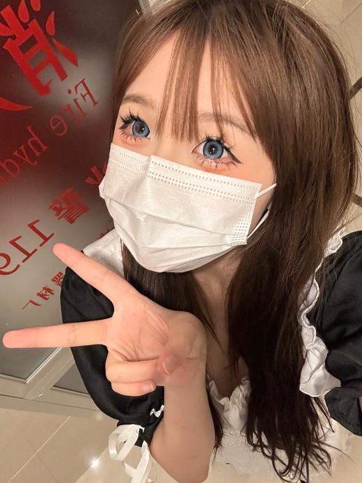 woolilens 半年抛 比巴卜蓝 直径14.5mm着色14.0mm 商品图2