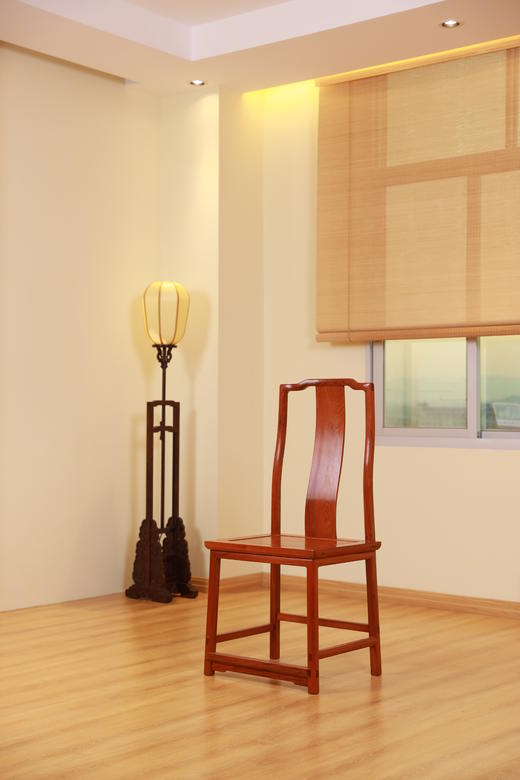 红桥红  家具严选  缅甸花梨/大红酸枝【素面 S背 不出头 餐椅】 商品图2