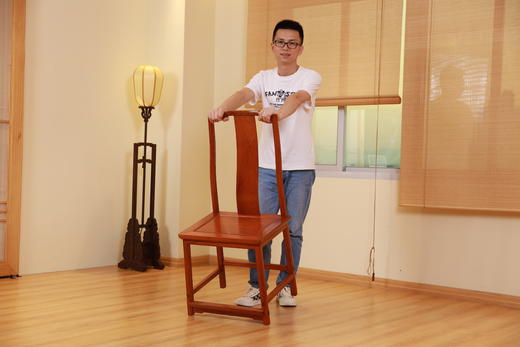 红桥红  家具严选  缅甸花梨/大红酸枝【素面 S背 不出头 餐椅】 商品图8