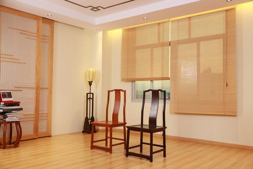 红桥红  家具严选  缅甸花梨/大红酸枝【素面 S背 不出头 餐椅】 商品图1