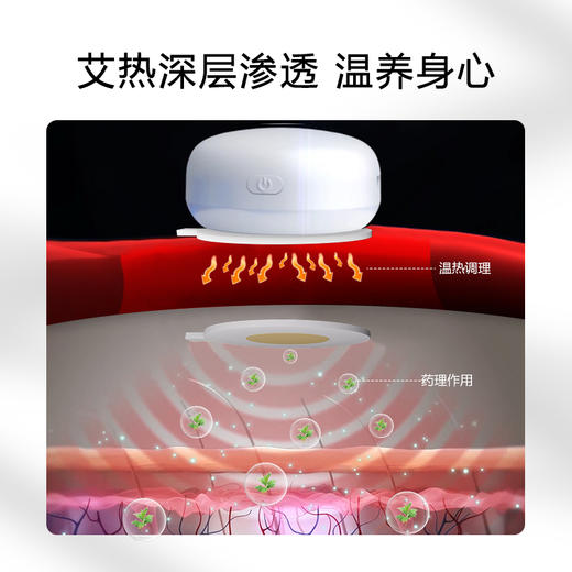 [2025]艾灸仪专用方形艾绒片中药敷贴款 30片一盒 商品图3