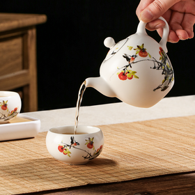 沏一杯茶事事如意便携茶具套组