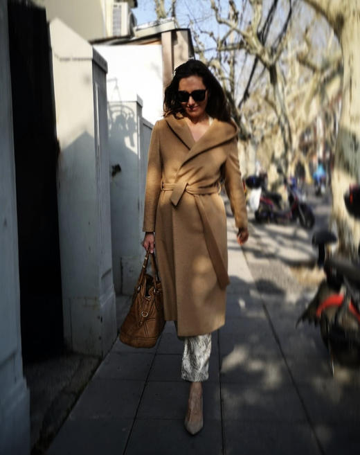 CG｜Camel Hair Long hoodie Coat 小驼绒连帽大衣 商品图10