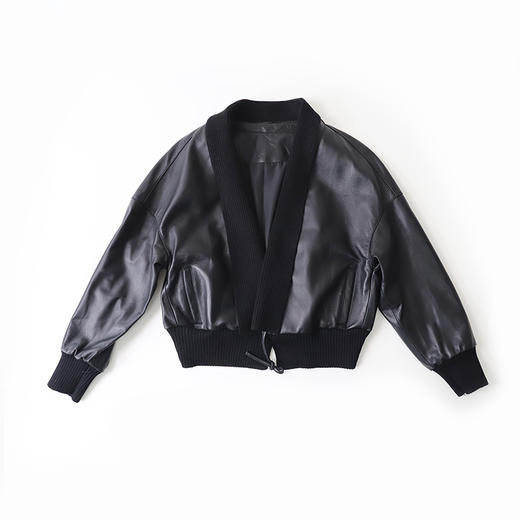 米马直播 高品质！Q弹头层植鞣革小羊皮外套  识货入！ 商品图1