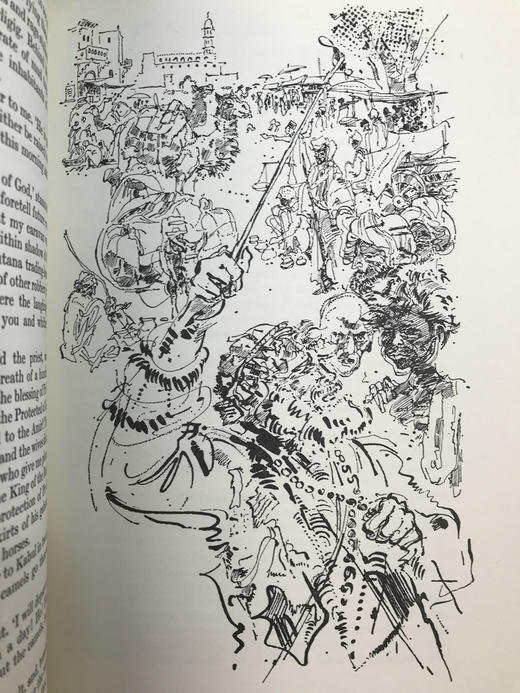 吉卜林二十一则故事集（1987） 14幅插图 精装大32开带书匣 商品图12