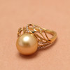 金18K海水珍珠戒指 12-12.5mm 67425 商品缩略图1