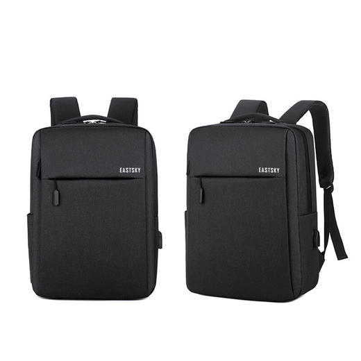 驿客简纯商务双肩包EKB8007 商品图2