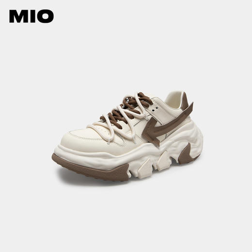MIO米奥城市机能鞋松糕底系带拼色休闲鞋潮流时尚运动鞋老爹鞋女M231583113 商品图1