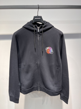 E ARMANI 上衣  6K1B8P1JM3Z-0009 黑色.20%POLYESTER 80%COTTON