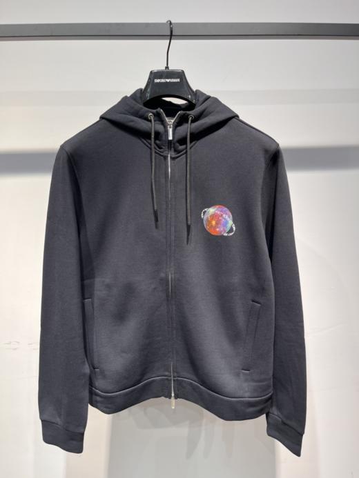 E ARMANI 上衣  6K1B8P1JM3Z-0009 黑色.20%POLYESTER 80%COTTON 商品图0