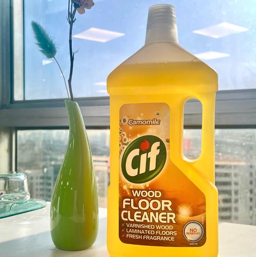 轻松去污 联合利华Cif晶杰防尘养护地板清洁剂（海洋香型950ml）（洋甘菊香型1000ml） 商品图2