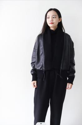 米马直播 高品质！Q弹头层植鞣革小羊皮外套  识货入！ 商品图0