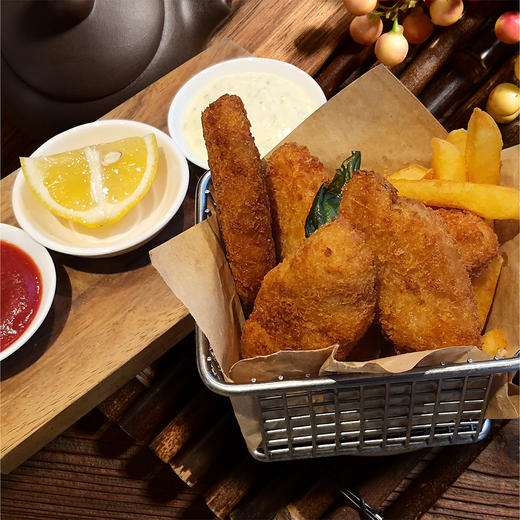★英式炸鱼薯条  English fish and chips 商品图0