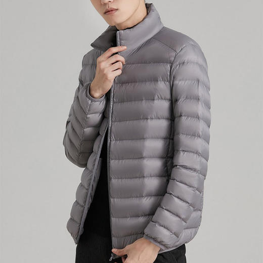 裁缝学苑MQ15 新款秋冬轻薄羽绒服纸样男款棉服立领外套衣服样板 商品图1
