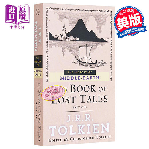 预售 【中商原版】失落的传说之一 中洲历史系列1 英文原版 The Book of Lost Tales Part 1 John Ronald Reuel Tolkien 托尔金 商品图0