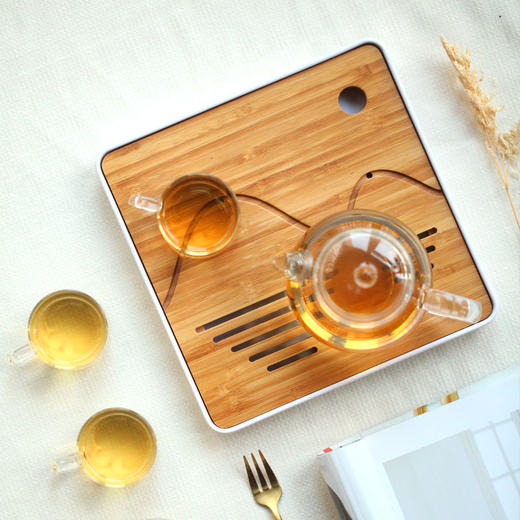 沏一杯茶相伴玻璃旅行茶具套组 商品图2