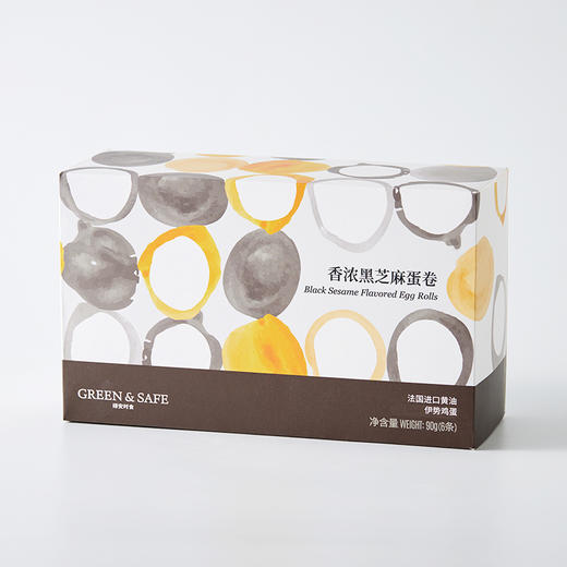 香浓黑芝麻蛋卷 Black Sesame Flavored Egg Rolls 商品图1
