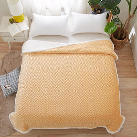 恒源祥HYX005MT麦穗毯 驼色【CZ】