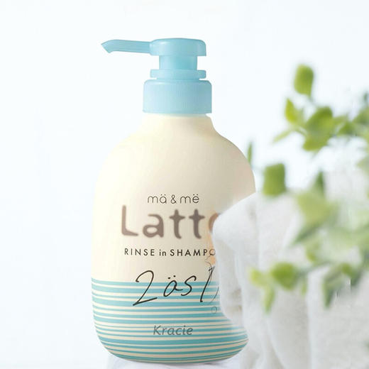 肌美精（Kracie）亲子系列花香型洗发水护发素二合一490ML 商品图0