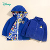 迪士尼童装秋冬新品男童时尚冲锋衣一衣三穿时尚摇粒绒外套223S1730 商品缩略图3