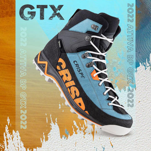 CRISPI 徒步鞋高帮防滑户外登山中长途重装徒步鞋男款ATTIVA BP GTX 商品图0