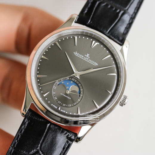 TW积jia月相1368470，表壳直径39mm，透底，男表，皮表带，自动上链机芯 商品图4