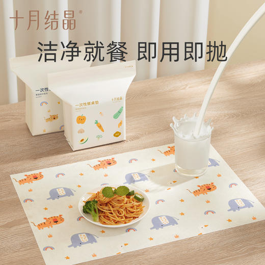 一次性餐垫便携外出婴儿餐桌垫防油防水幼儿餐椅餐垫桌布 商品图0