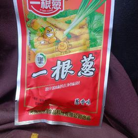 光头娃一根葱膨化食品葱香味13克