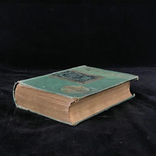 约19世纪后期 华兹华斯诗集 约10幅版画插图 漆布精装32开 商品图1