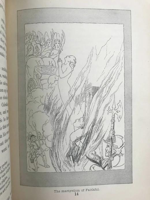 1898年 班扬《天路历程》 约60幅插图 漆布精装32开 商品图10