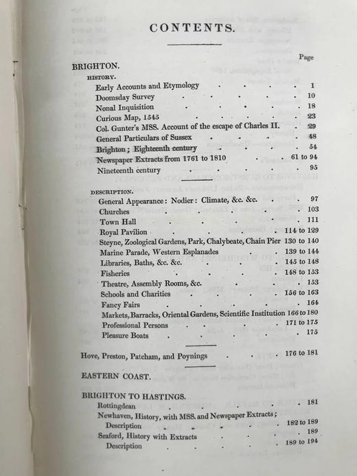 1833年 萨塞克斯海岸风物志 7幅版画插图 真皮脊精装18开 商品图4