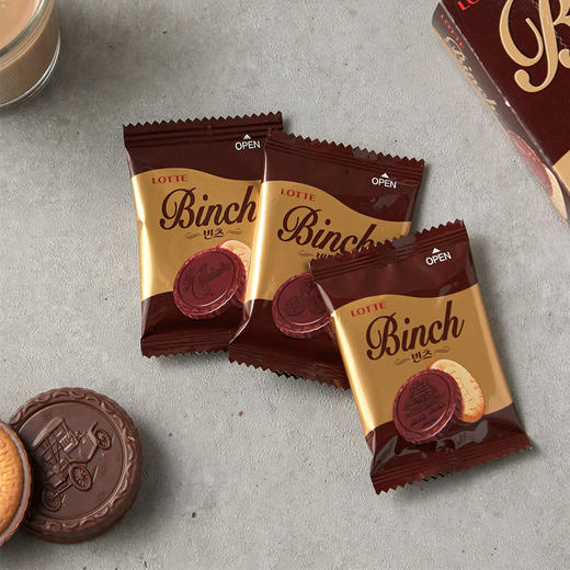 롯데빈츠驰巧克力饼干102g 商品图2